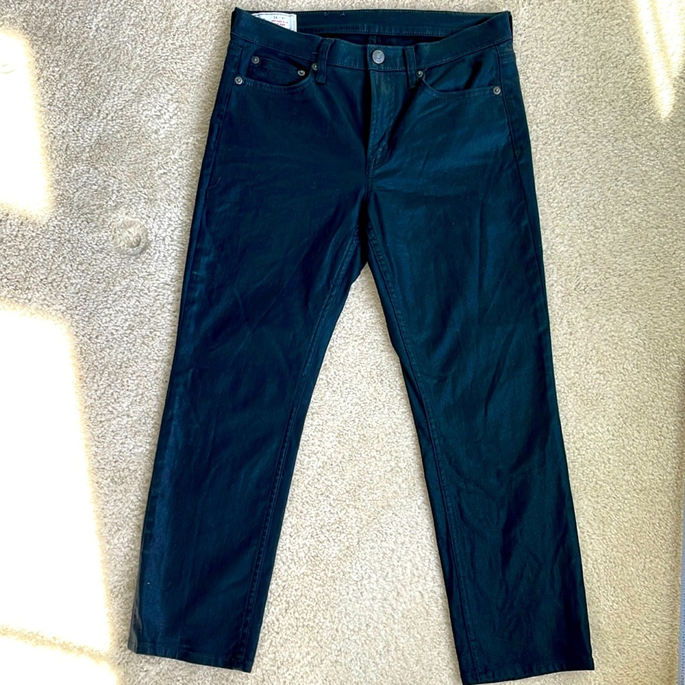 Gap vintage slim coated mid rise jean. EUC